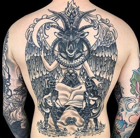 baphomet tattoo ideas|125 Deadly Baphomet Tattoo Ideas to Portray the Mystery in You.